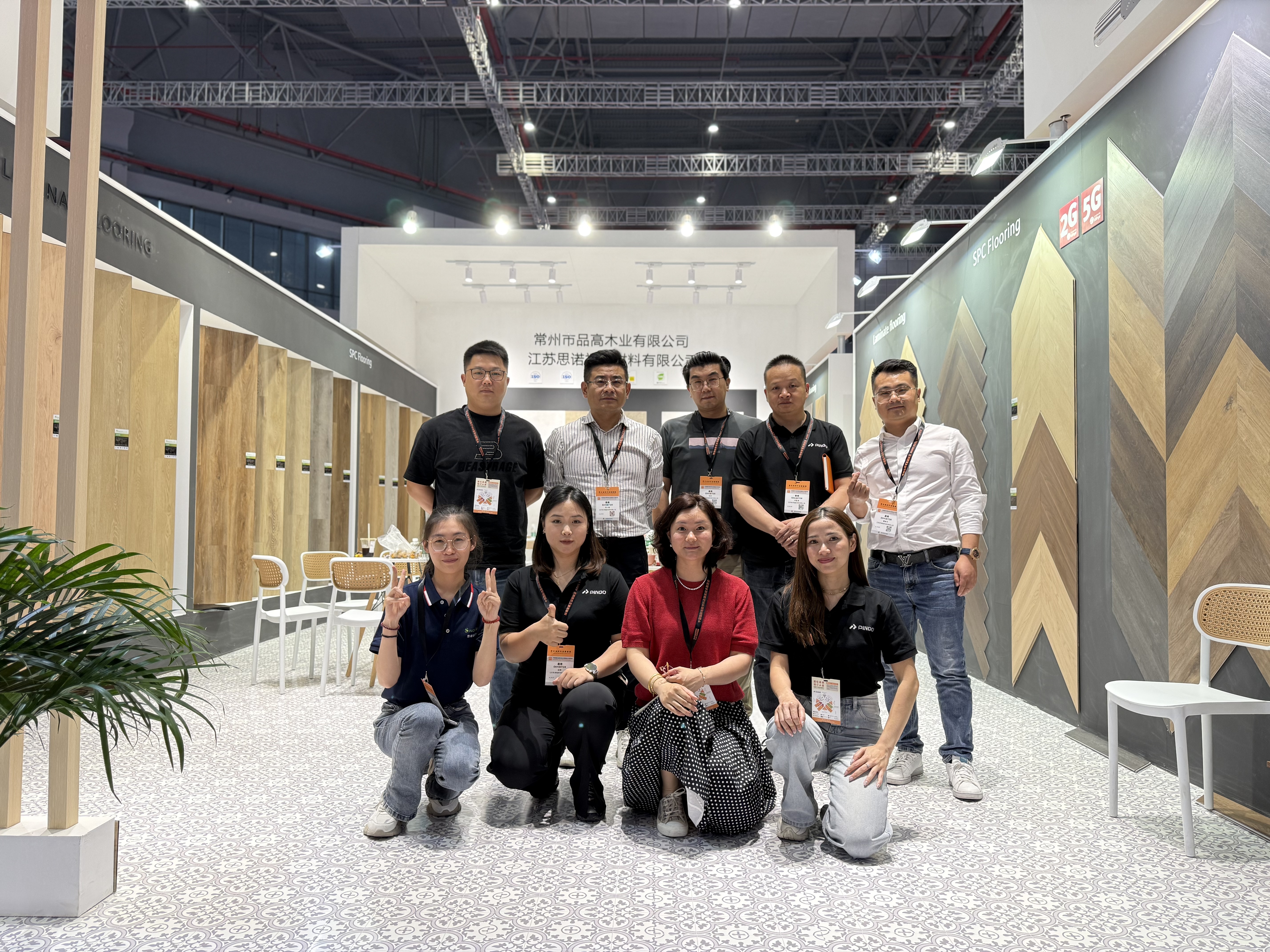  Pingo Floor attended DOMOTEX asia/CHINAFLOOR 2025