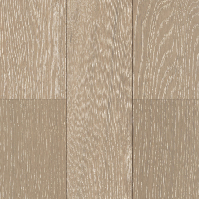 White Brush Oak Veneer Parquet Flooring 